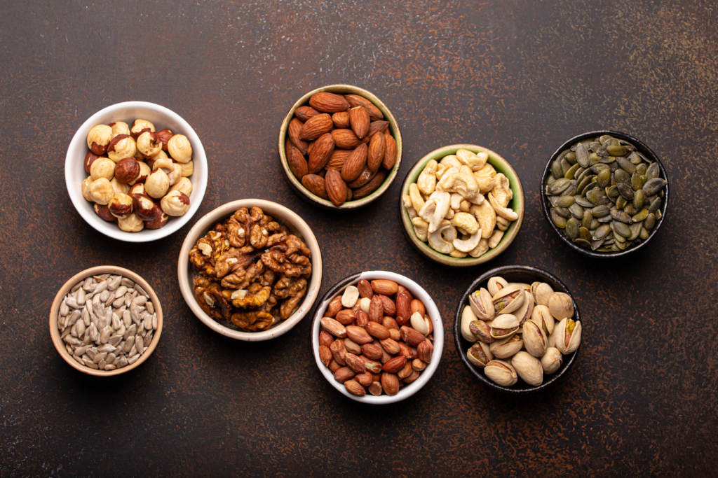 Nuts and seeds for patients during cancer treatment