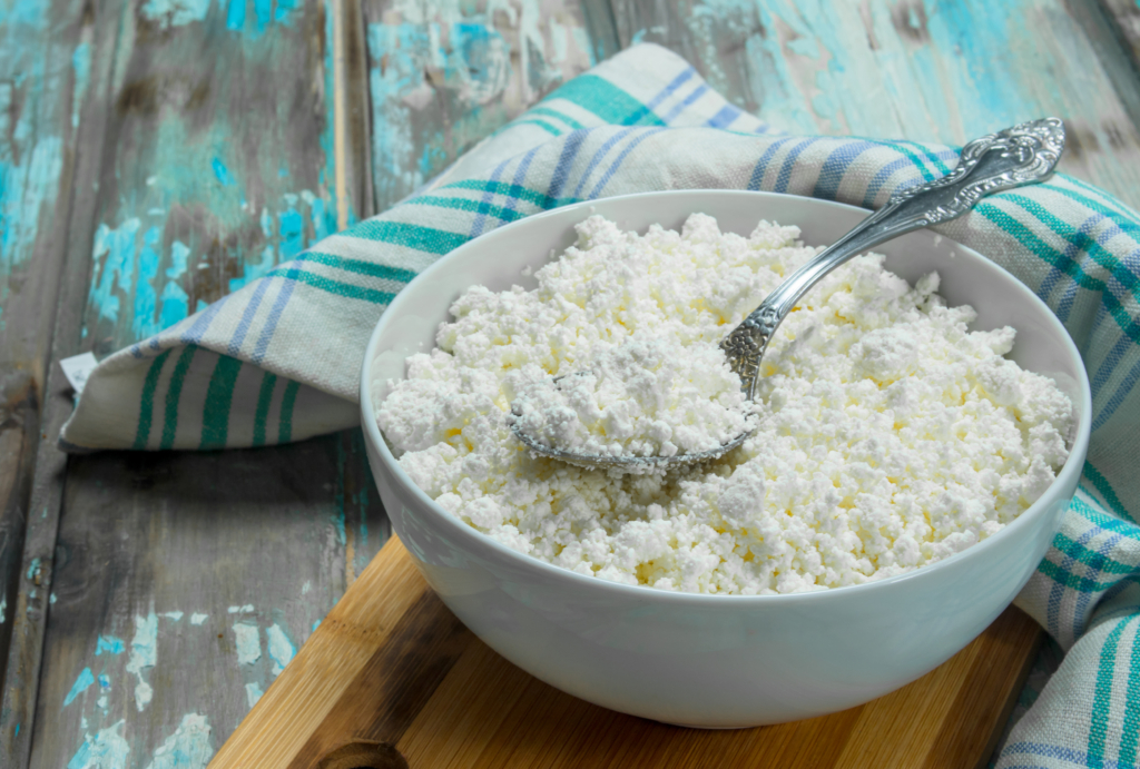 Cottage cheese for patients during cancer treatment
