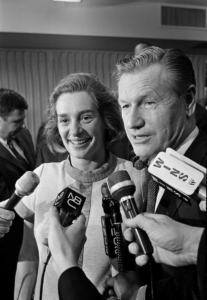 Second Lady Happy Rockefeller with husband, Vice President Nelson Rockefeller