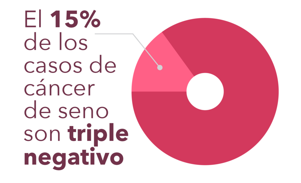 Triple Negative Cancer Stats Pie Chart