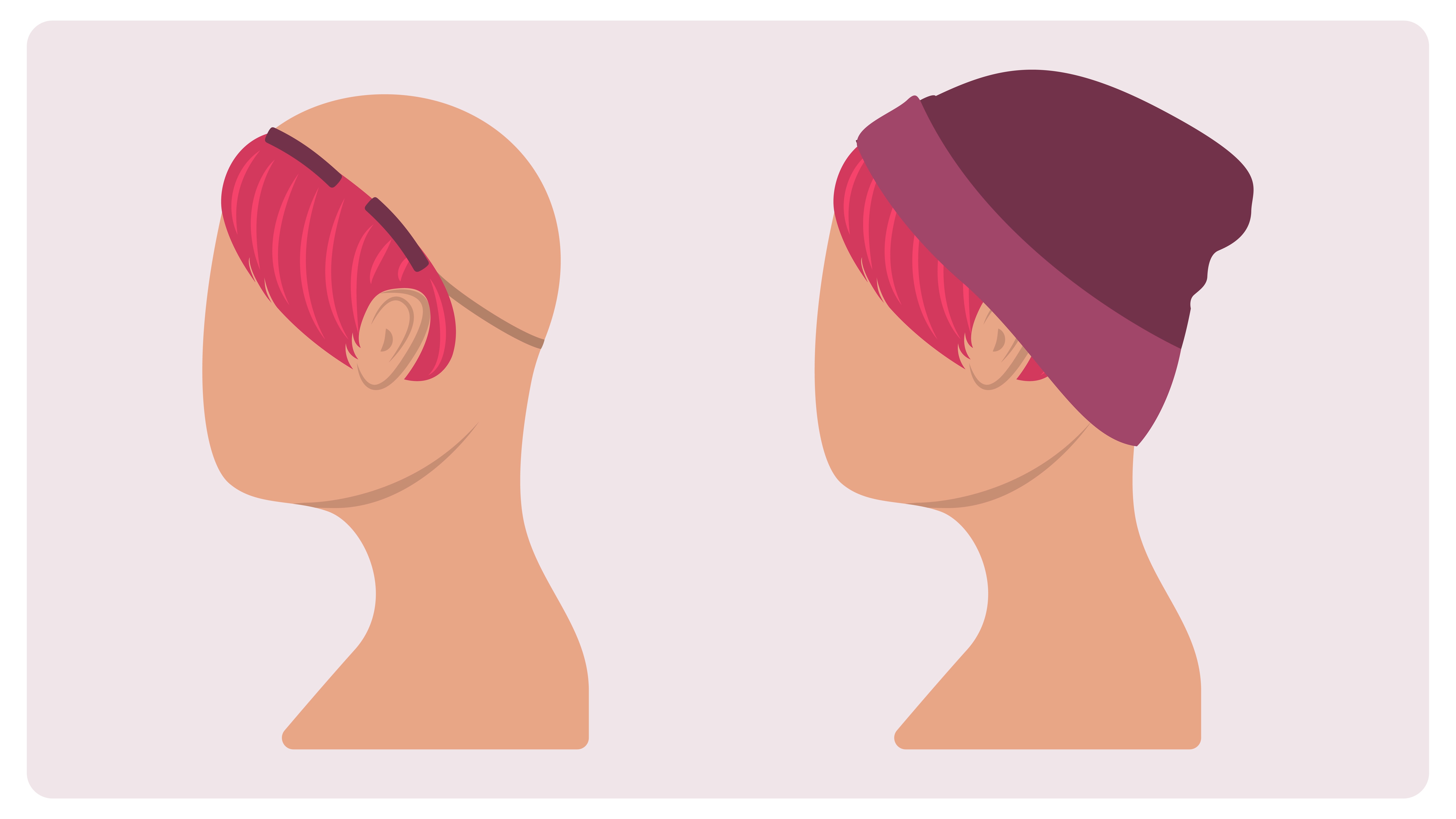 Bangs attachment illustration