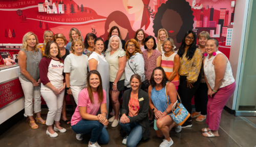 Group photo of NBCF support group members