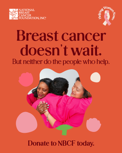 Breast cancer doesn't wait. But neither do the people who help.