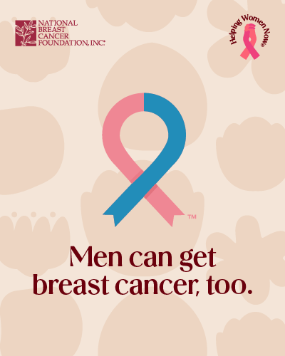 Breast Cancer Awareness Month 2026 male breast cancer