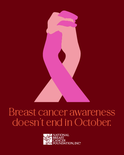 Breast Cancer Awareness doesn't end in October