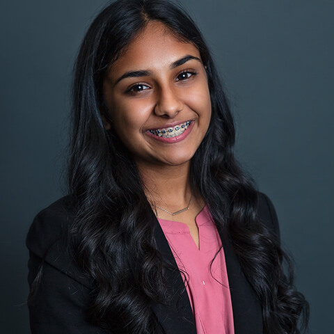 Abinaya Kannapiran, summer 2021 intern for NBCF.