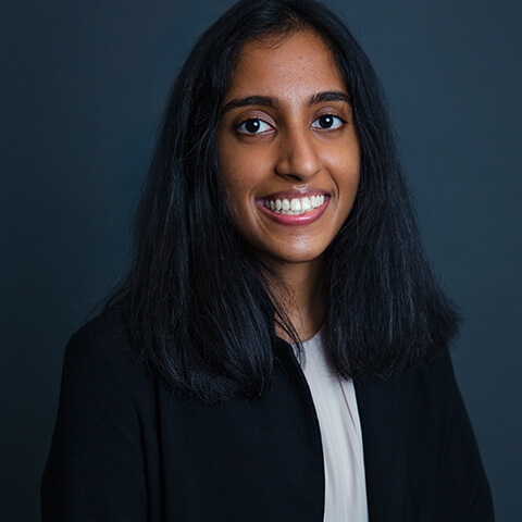 Anvitha Makineni, Intern at NBCF Summer 2021.