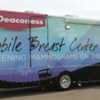 Deaconess Breast Services truck, Indiana