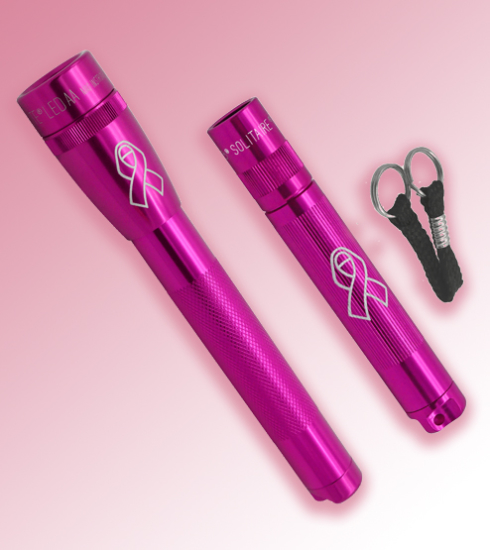 Maglite Breast Cancer Awareness Flashlights