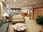 Waiting room in a Sibley Memorial Hospital.